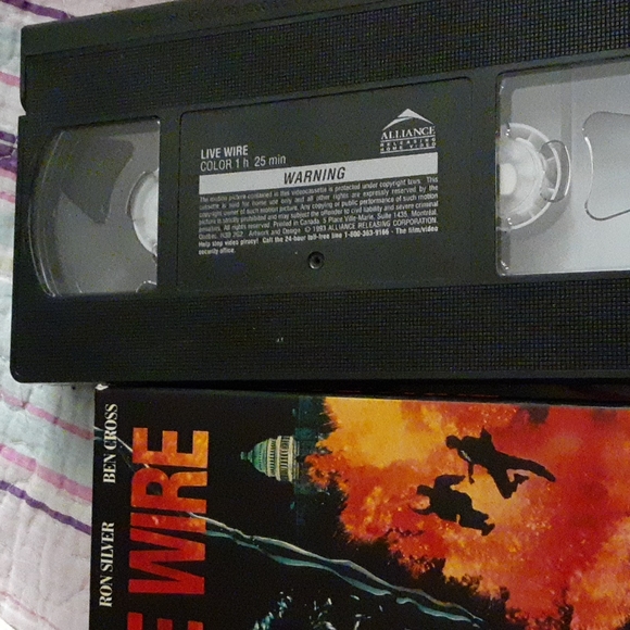 6/$15 Live Wire  vhs video tape - Picture 3 of 4
